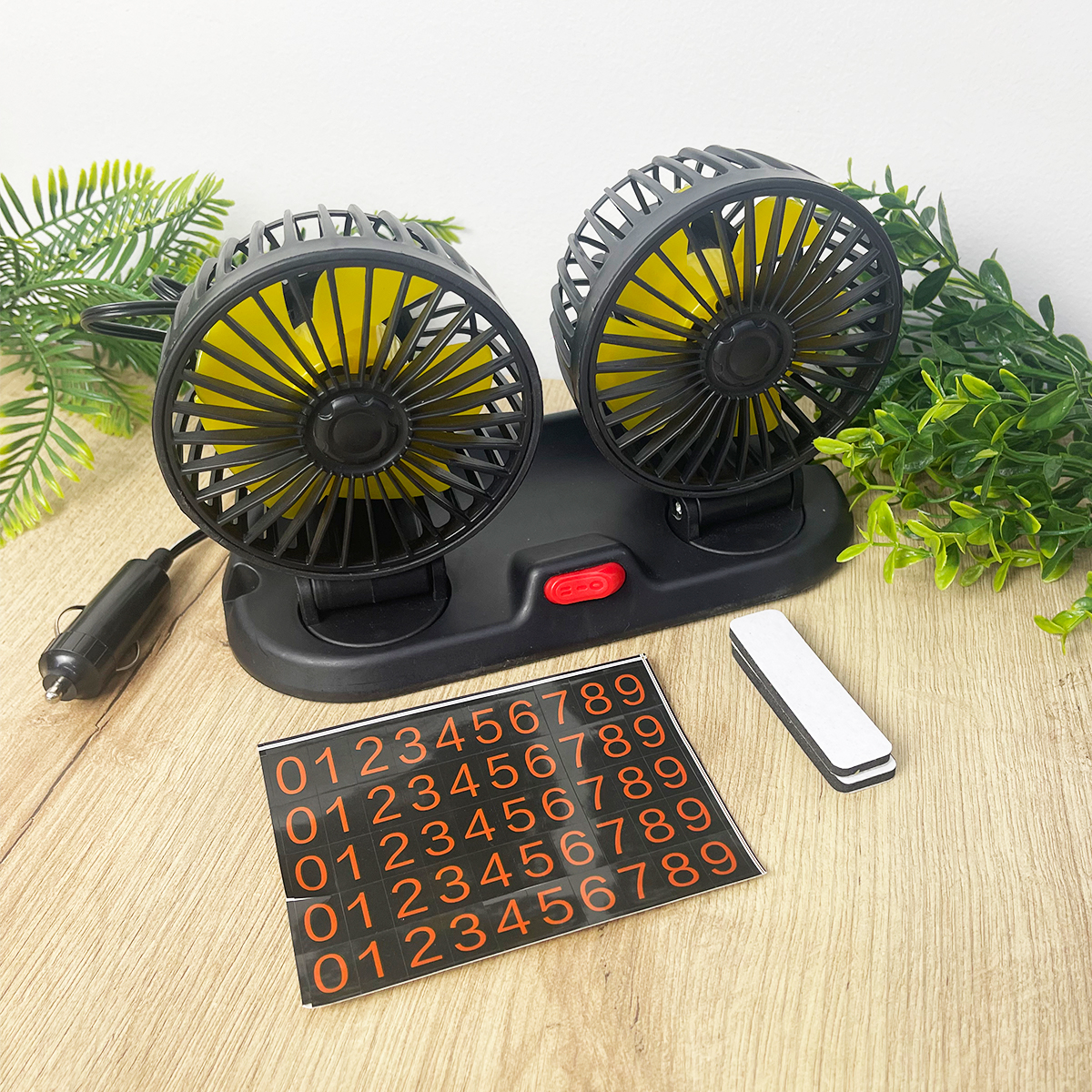 Miniatura 2 de Ventilador Doble De Coche LJPVI-20